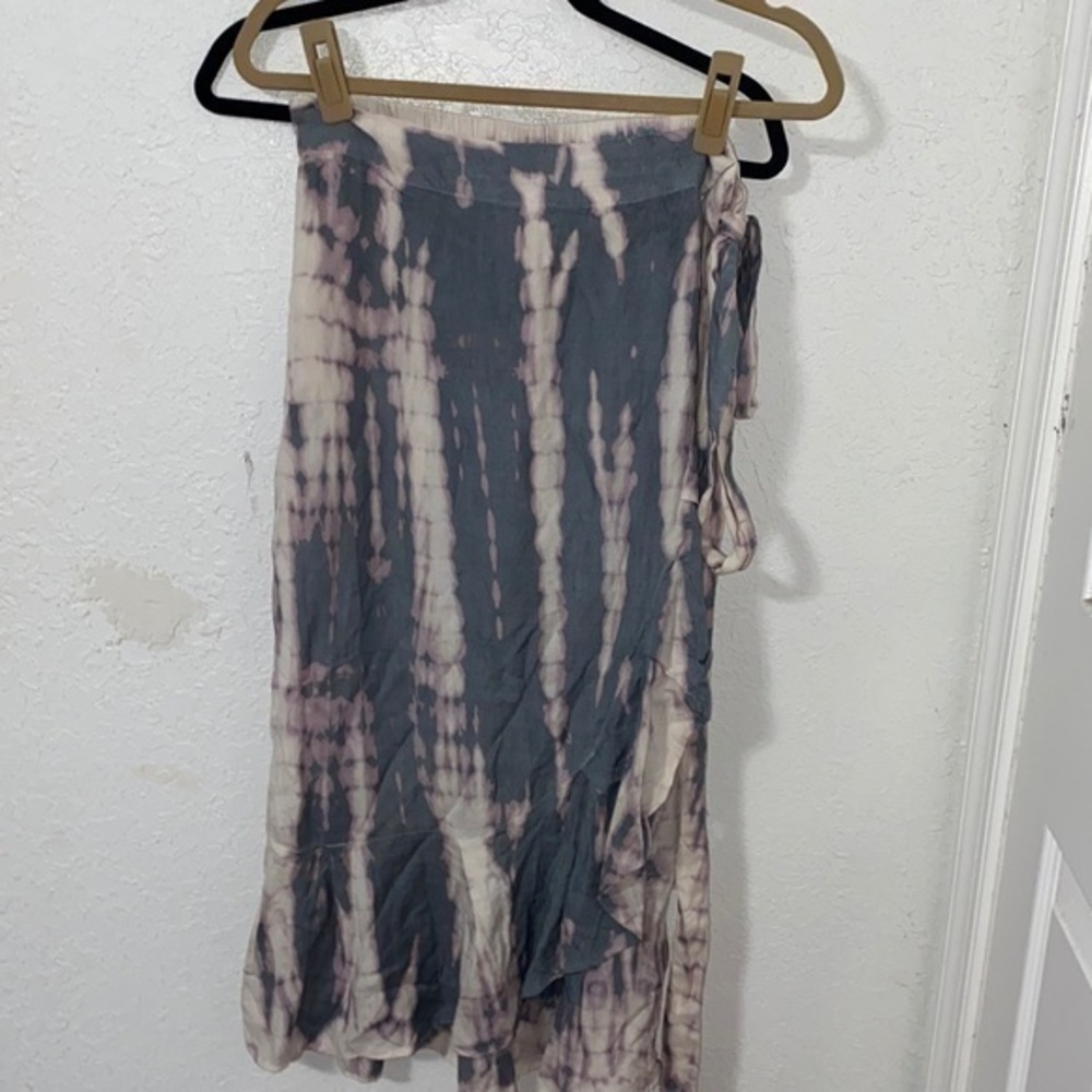 Sim & Sam tie dye maxi skirt